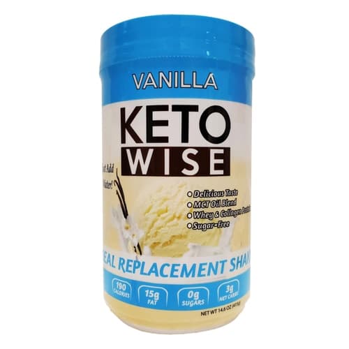 Keto Wise Meal Replacement Shake Vanilla