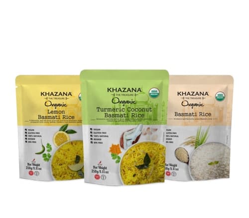 Khazana Organic Ready To Eat - Basmati Rice - Variety