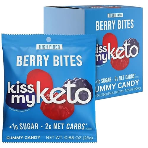 Kiss My Keto Gummy Candy Berry Bites