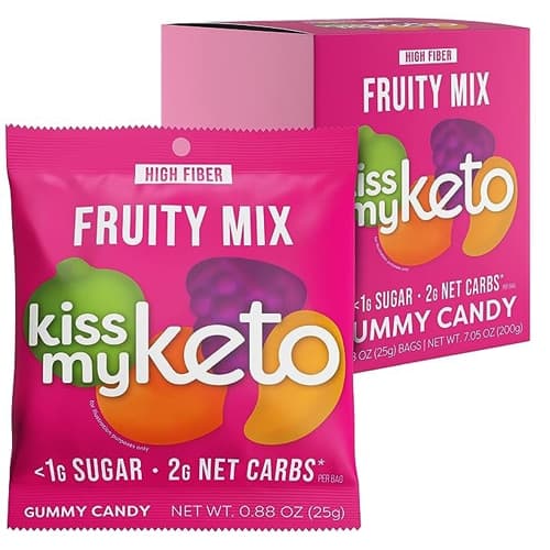 Kiss My Keto Gummy Candy Fruity Mix