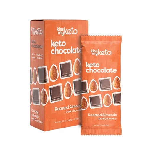 Kiss My Keto Ketogenic Chocolate Roasted Almonds