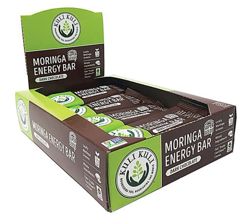 Kuli Kuli Moringa Energy Bars Dark Chocolate