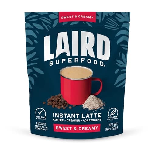 Laird Superfood Instafuel Medium Roast Instant Latte