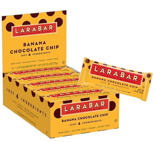 Larabar Gluten Free Fair Trade Fruit & Nut Bar Banana Chocolate Chip