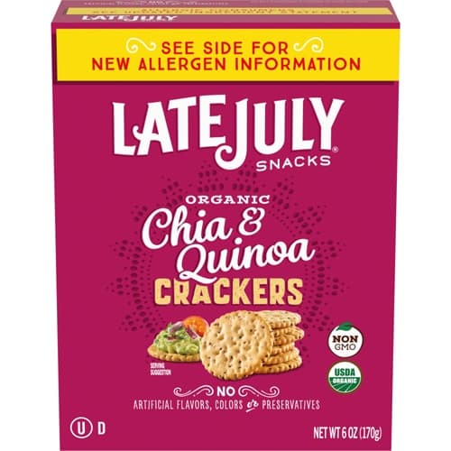 Late July Organic Chia & Quinoa Crackers