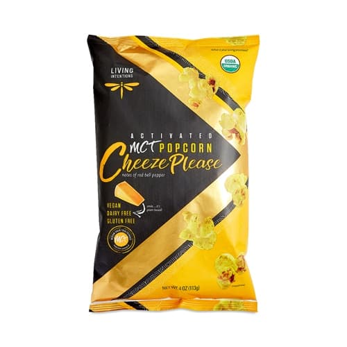 Living Intentions Activated Mct Superfood Popcorn Cheeze Please