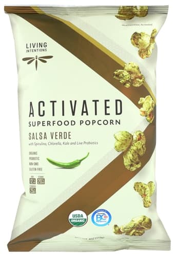 Living Intentions Activated Superfood Popcorn Salsa Verde