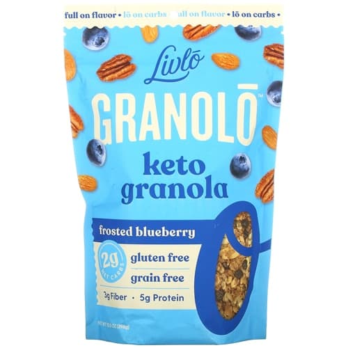 Livlo Granolo Keto Granola Frosted Blueberry