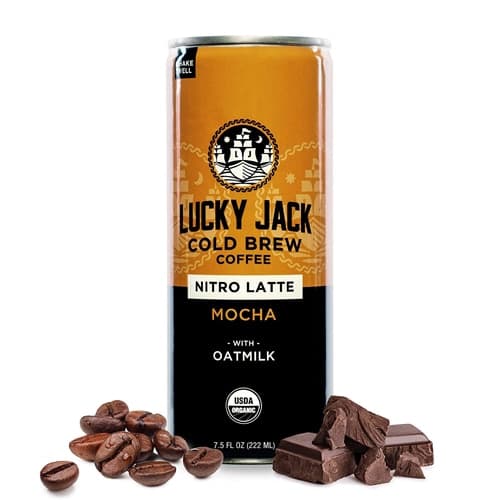 Lucky Jack Cold Brew Coffee Nitro Latte Mocha