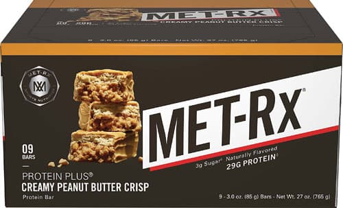 Met-Rx Protein Plus Protein Bar Creamy Peanut Butter Crisp