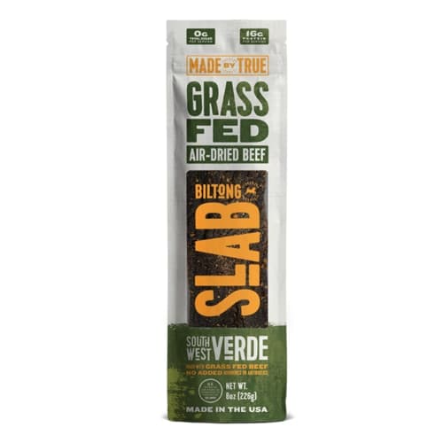 Made By True Grass Fed Whole Beef Biltong Slab South West Verde