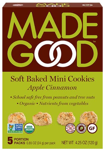 Madegood Apple Cinnamon Soft Baked Mini Cookies