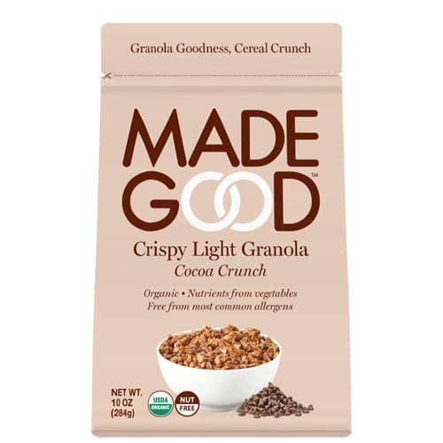 Madegood Organic Gluten Free Crispy Light Granola Cocoa Crunch