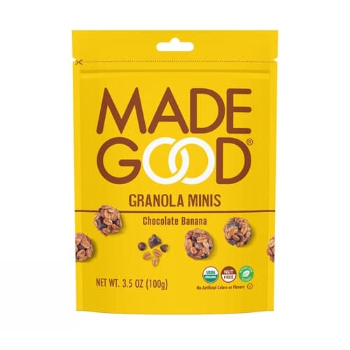 Madegood Organic Gluten Free Granola Minis Chocolate Banana