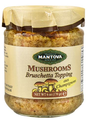 Mantova Mushroom Bruschetta Topping