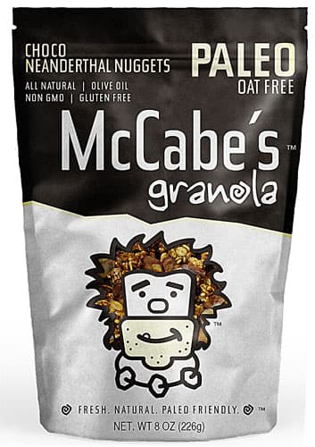Mccabe'S Granola Paleo Friendly Gluten Free Choco Neanderthal Nuggets