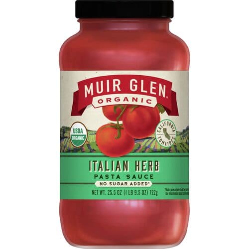 Muir Glen Organic Pasta Sauce Italian Herb
