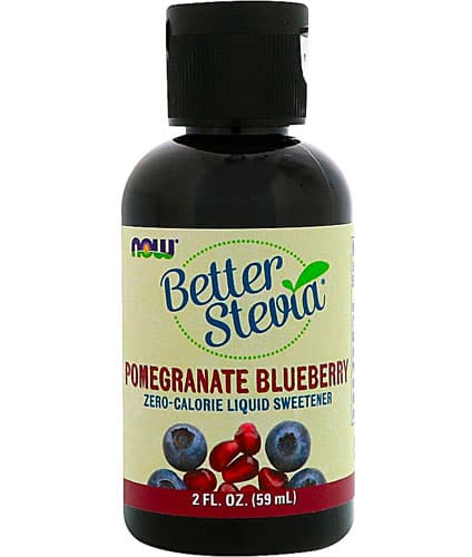 Now Foods Betterstevia Liquid Sweetener Pomegranate Blueberry