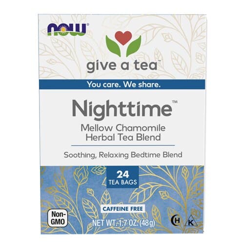 Now Foods Real Tea Nighttime Herbal Tea