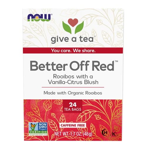 Now Give A Tea Better Off Red Rooibos Tea With A Vanilla-Citrus Blush