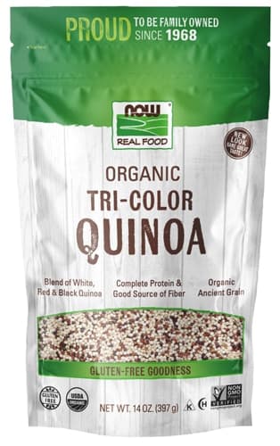 Now Real Food Organic Tri-Color Quinoa