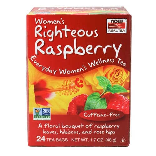 Now Real Tea Women'S Righteous Raspberry