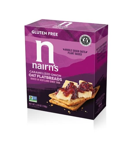 Nairn'S Gluten Free Flatbread Crackers Caramelized Onion
