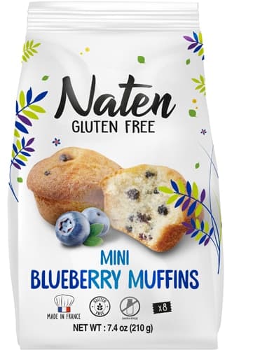 Naten Gluten Free Blueberry Mini Muffins