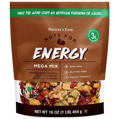 Nature'S Eats Nuts For Energy Mega Trail Mix