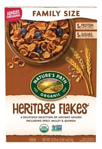 Nature'S Path Heritage Flakes Orgnaic Cereal