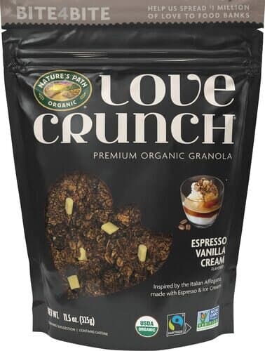 Nature'S Path Love Crunch Premium Organic Granola Espresso Vanilla Cream