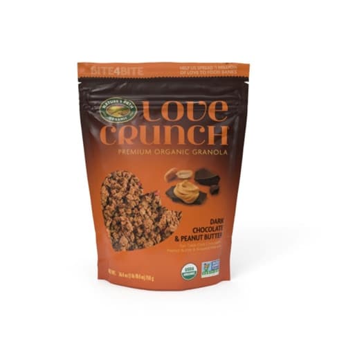 Nature'S Path Organic Love Crunch Premium Granola Dark Chocolate & Peanut Butter
