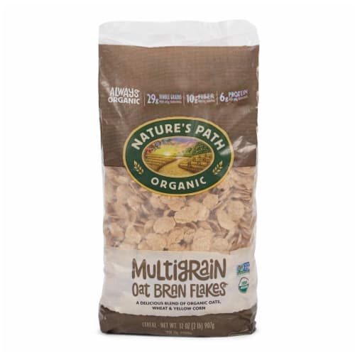 Nature'S Path Organic Multigrain Oatbran Flakes Cereal