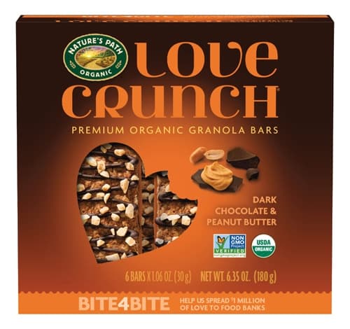 Nature'S Path Premium Organic Granola Bars Dark Chocolate & Peanut Butter