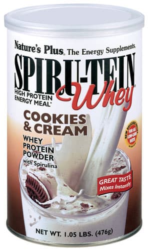 Nature'S Plus Spiru-Tein Whey Shake Cookies & Cream
