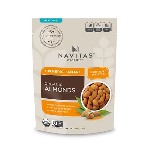 Navitas Organics Superfood Plus Almonds Turmeric Tamari