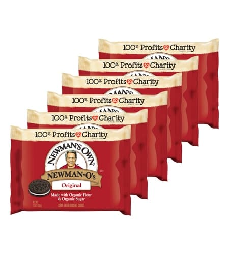 Newman'S Own Newman O'S Creme Filled Chocolate Cookies Original