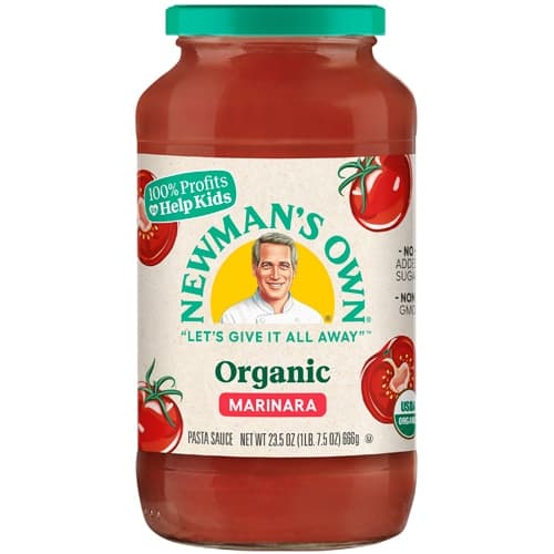Newmans Own Organics Pasta Sauce Marinara