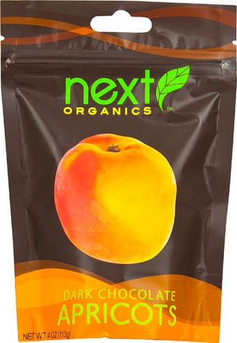 Next Organics Dark Chocolate Apricots