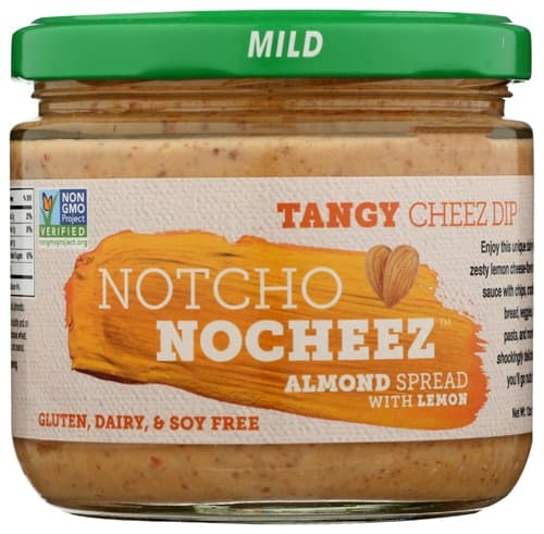 Notcho Nocheez Almond Spread With Lemon Tangy Cheese Dip