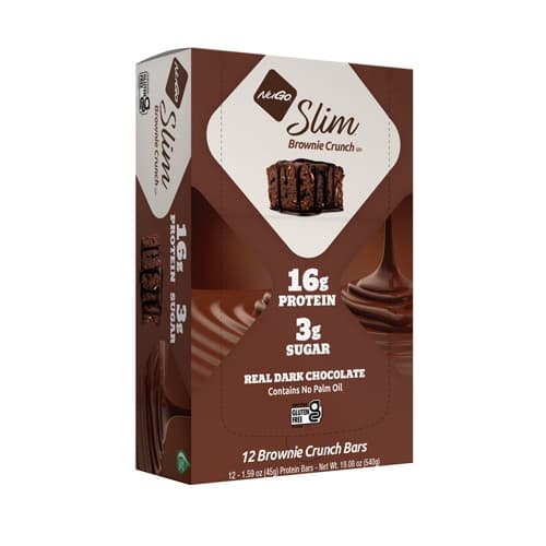 Nugo Nutrition Nugo Slim Bars Gluten Free Brownie Crunch