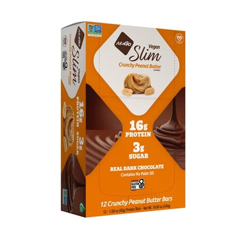 Nugo Nutrition Nugo Slim Bars Gluten Free Crunchy Peanut Butter