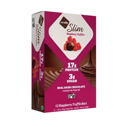 Nugo Nutrition Nugo Slim Bars Gluten Free Raspberry Truffle
