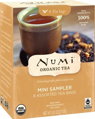 Numi Organic Tea Mini Sampler 8 Assorted