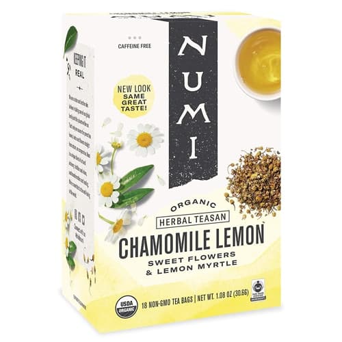 Numi Organic Tea Caffeine Free Chamomile Lemon