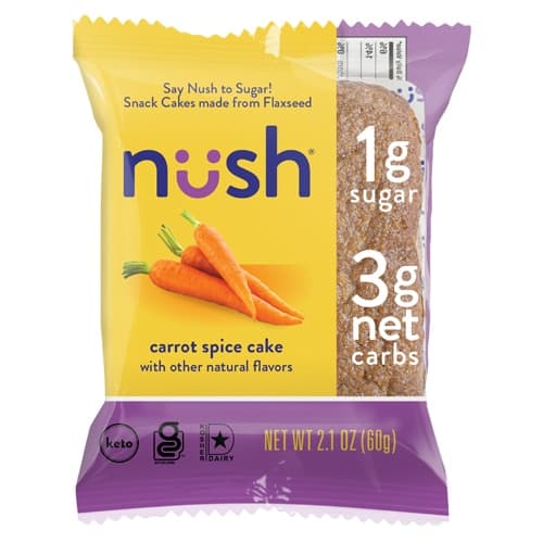Nush Foods Carrot Spice Cake