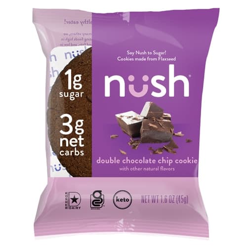 Nush Foods Double Chocolate Chip Cookie