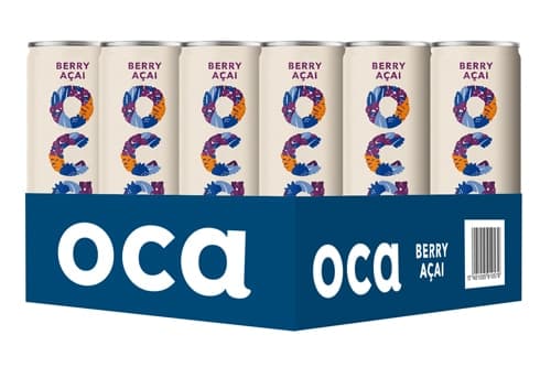 Oca Plant Based Energy Drink Berry Acai