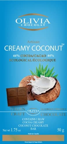 Olivia Chocolat Artisan Coco-Milk Choco Chocolate Bar Organic