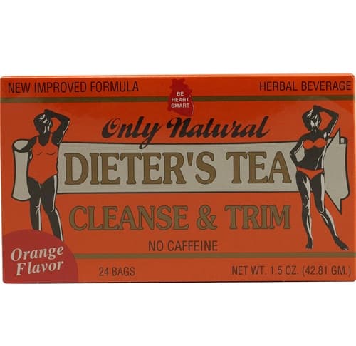 Only Natural Dieter'S Tea Cleanse And Trim Orange